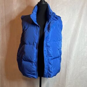 Bright Blue Puffer Vest